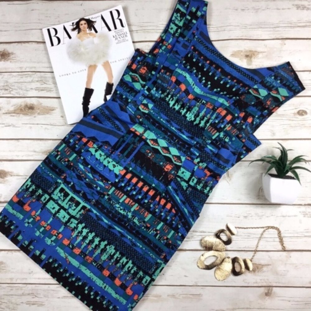 Plenty by Tracy Reese Vanessa Tapestry Print Dress